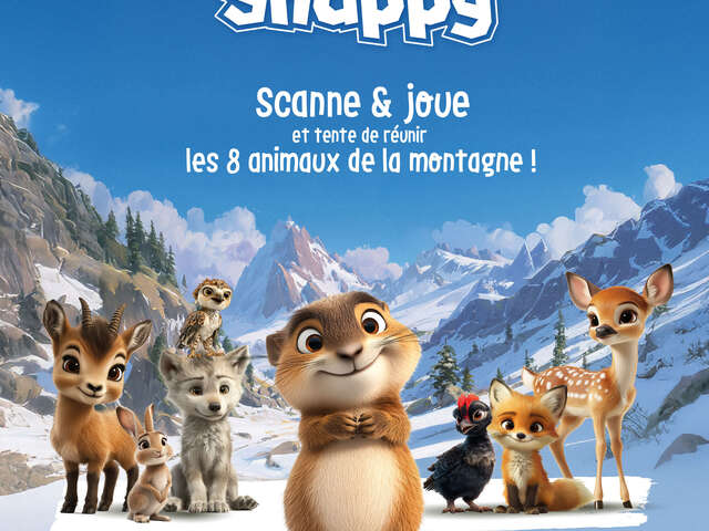 Snappy le jeu de piste sur les pistes à Ceillac !