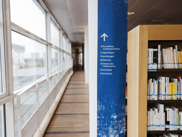 Journées du patrimoine  - Visite guidée - La bibliothèque universitaire Paris 8