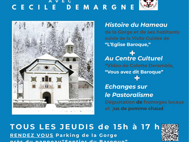 "Découvrez la Gorge" avec Cécile Demargne et le Centre Culturel de la Gorge