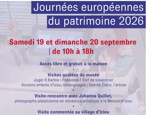 Balade contée et dégustation - Visite du village d'Izieu et du Caveau Martin-Barbaz