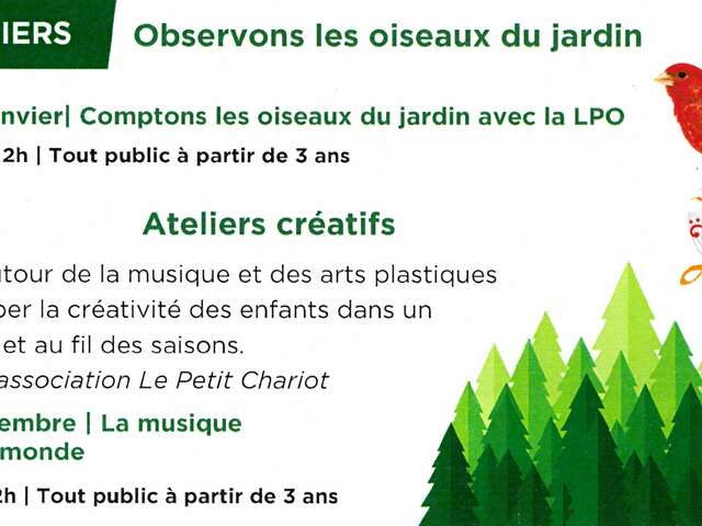 Ateliers à la médiathèque