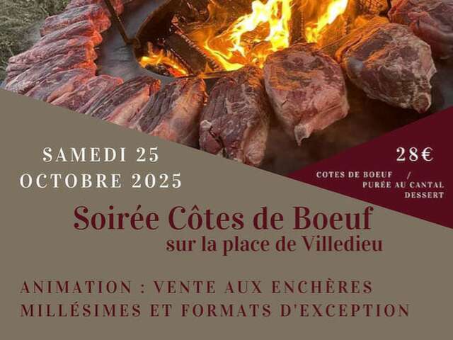 Broederschapshoofdstuk en Côtes de Boeuf-avond
