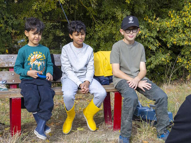 Atelier pêche - Pêche des écrevisses