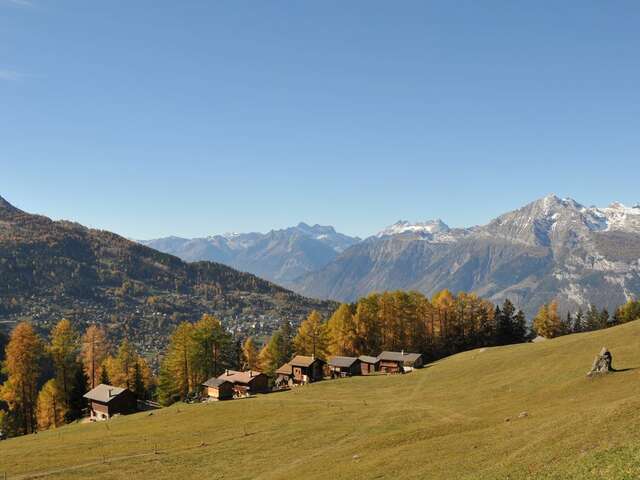 La Tzoumaz - Prarion par le bisse de Saxon