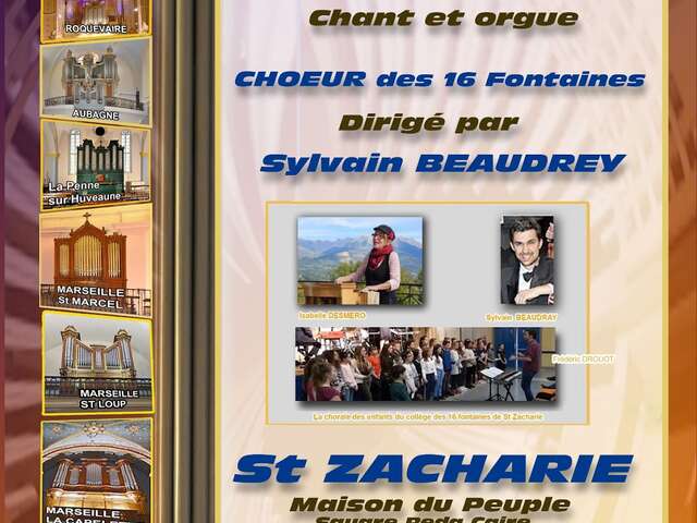 La Route des Orgues de l'Huveaune à Saint-Zacharie