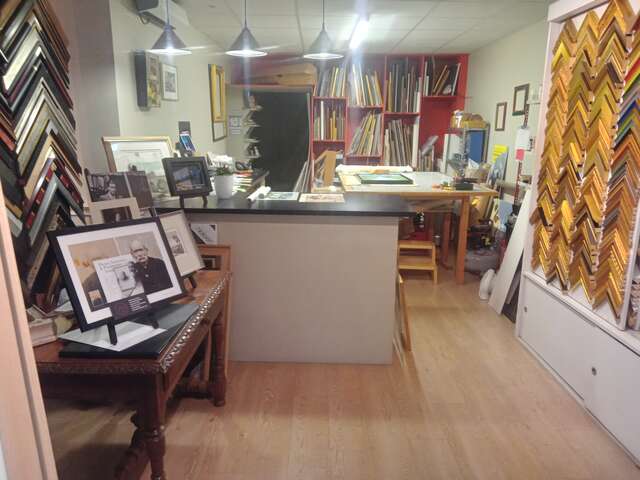 Dans les coulisses de l'encadrement d'art