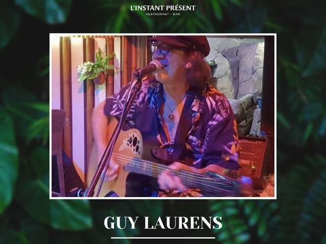 Guy Laurens en concert à L'Instant Présent