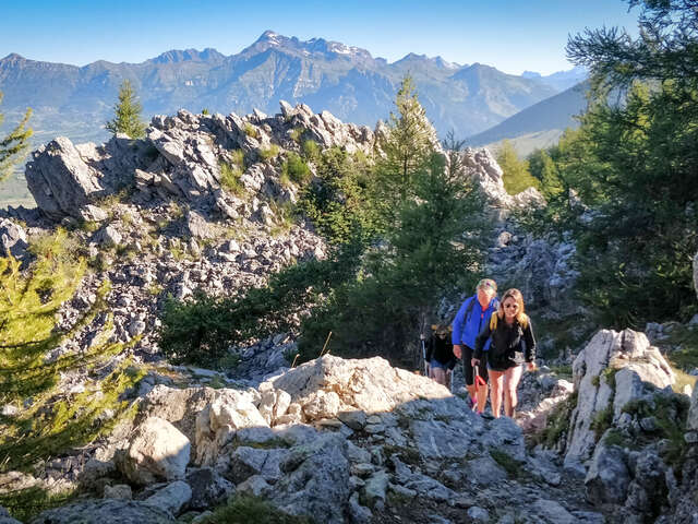 Randonnée accompagnée Clap de fin de journée à Ancelle