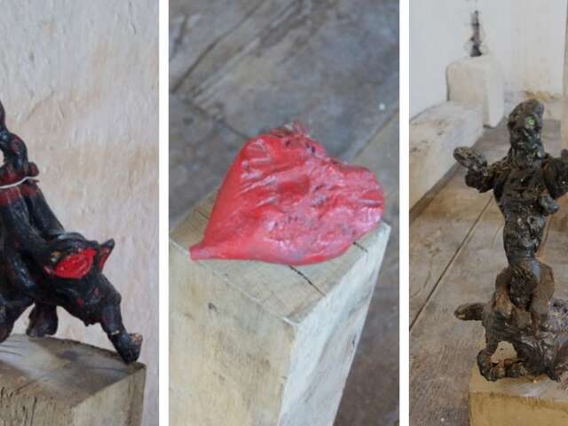 Exposition des sculptures Pierre-Louis Doreau et des tableaux de Coline Fabre