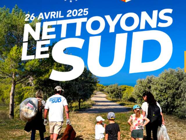 Nettoyons le Sud et le domaine skiable d'Auron