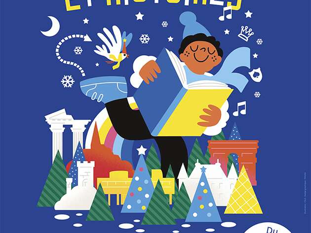 Contes et Histoires - Visitas-talleres - Decoraciones locas: bolas y árboles de Navidad gigantes