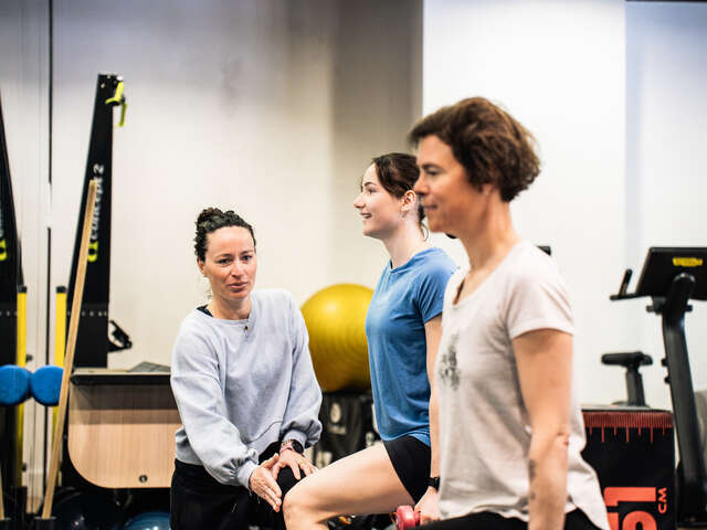 Gentle fitness class