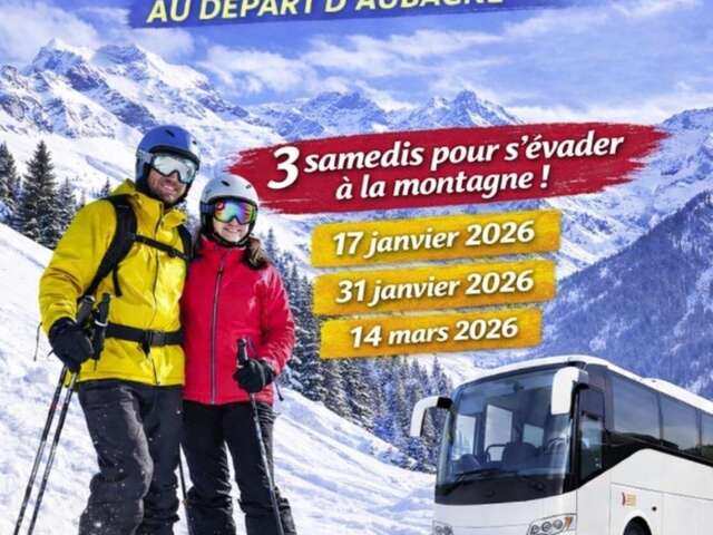 Journées ski au départ d'Aubagne