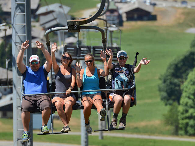 Opening of the Grande Rare and Tête du Torraz chairlifts