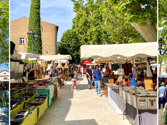 Le marché de Saint-Tropez
