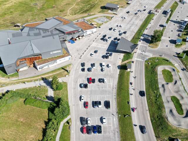 Signal parkeerplaats
