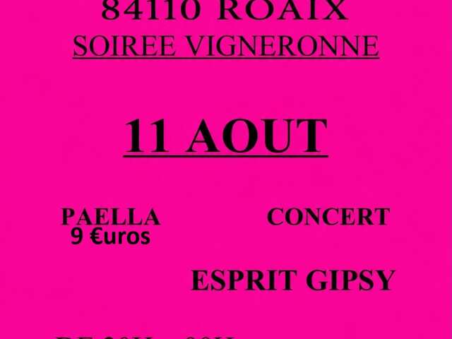 Winzerabend - Laurens, Vignoble des Templiers