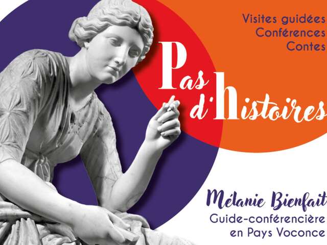 "Pas d'Histoires" Mélanie Bienfait, Fremdenführerin und Geschichtenerzählerin in der Provence