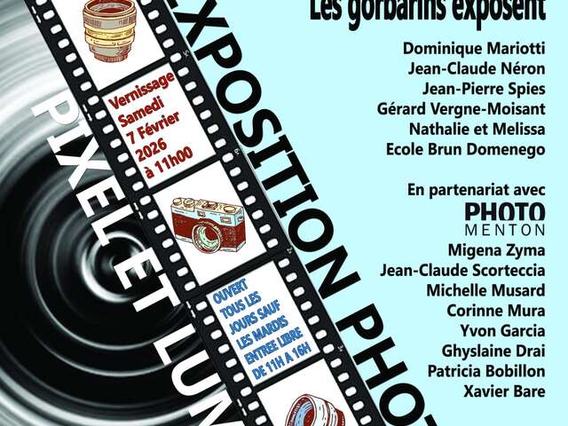 Ausstellung : "Pixel et Lumière " im Château Lascaris