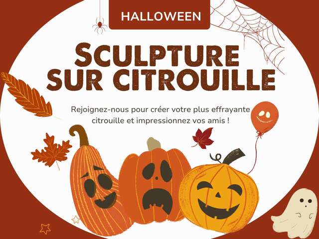 Sculpture sur Citrouille