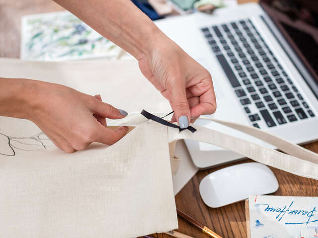 Réalise ton tote bag en flocage