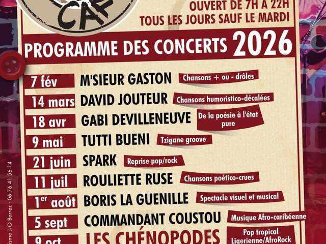 Bar concert au Grand Caf à Belley