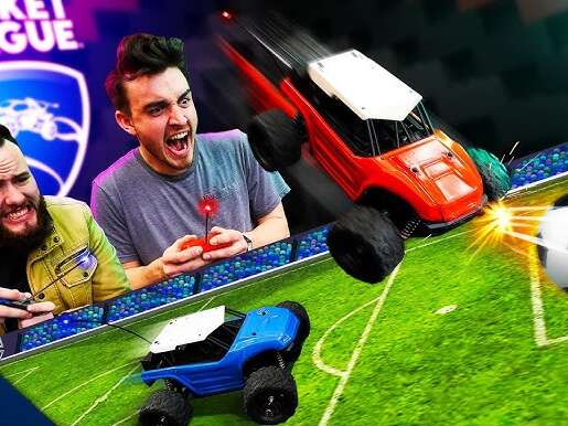 Animation réalité virtuelle : Rocket League RC