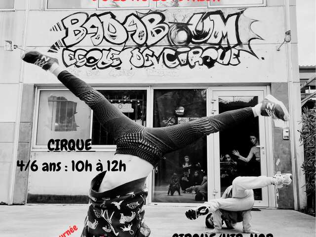 Stages vacances d'hiver Cirque Hip Hop - Badaboum