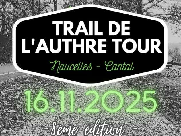 Trail de l'Authre tour