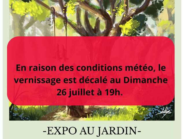 Exposition au jardin - Racines