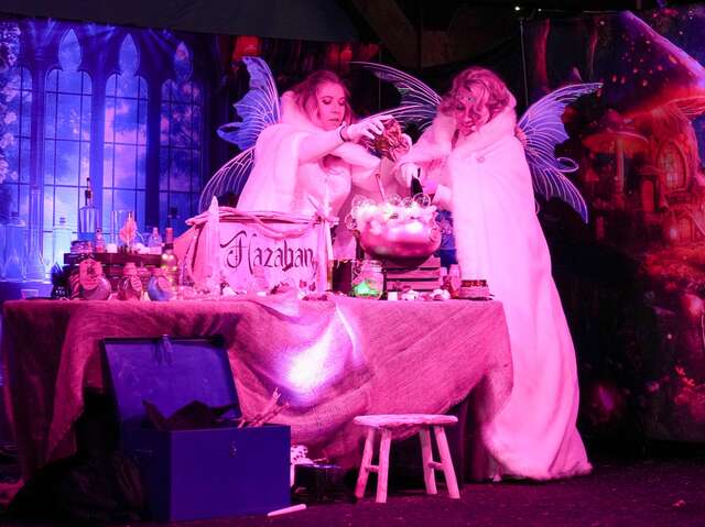 Kindervoorstelling "Le sortilège d'Arcano Lumina" (De Arcano Lumina-spreuk)