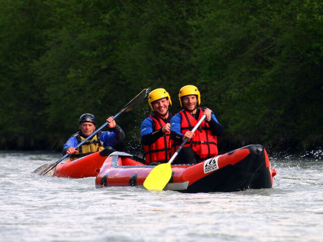 Activités d'eaux vives en famille avec Ecolorado Rafting