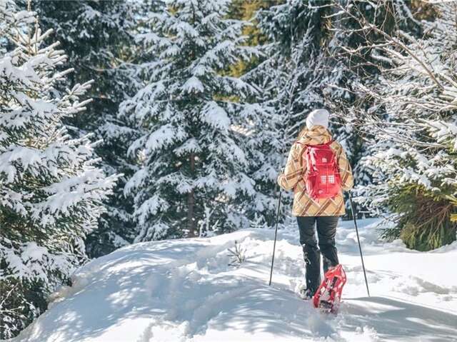L'Arête de l'Evêque snowshoe trail