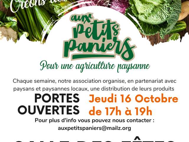 Portes ouvertes de l'AMAP "Aux Petits Paniers"