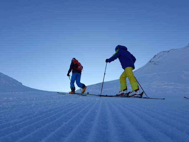 Ski de rando : premières traces