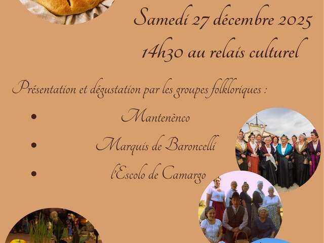 Présentation et dégustation des 13 desserts provençaux