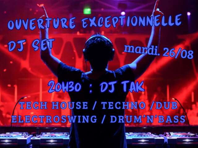 Concert DJ TAK au Shamrock