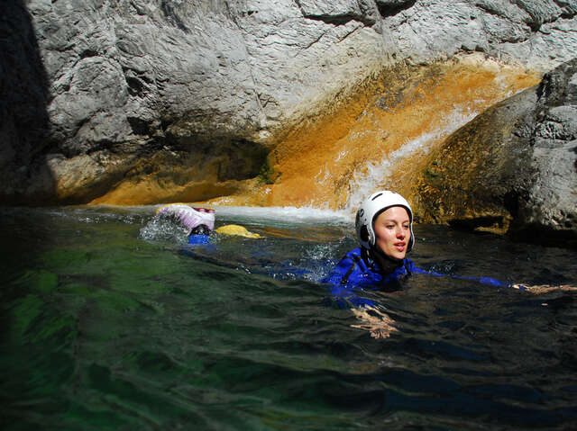 Canyon de Chaillol - Bureau des Guides Champsaur Valgaudemar