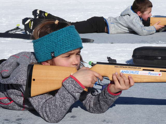 Découverte du biathlon