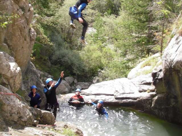 Canyoning sportif - Le Rabou - Vertige sport
