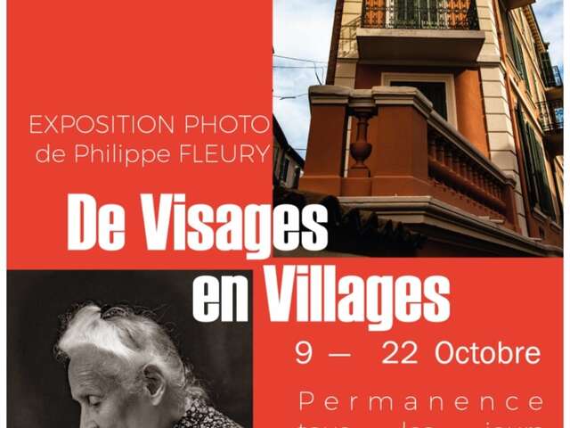 De visages en villages - Exposition de Philippe Fleury