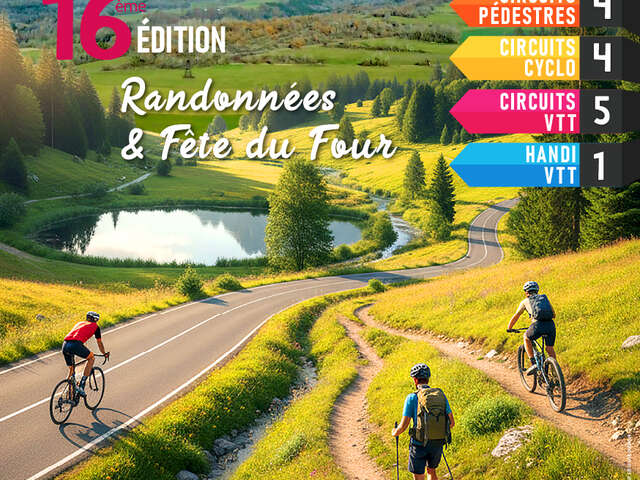 16ème édition de La Valromeysanne : randonnées pédèstres, cyclo, VTT et fête du four