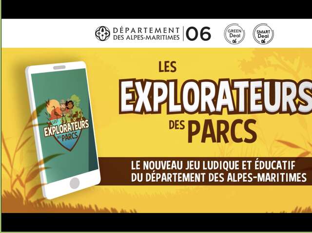 Jeu nature " Les Explorateurs des Parcs " en mode digital