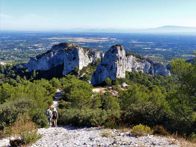 EYGALIÈRES - La Routo : le chemin de Baume Brignolle