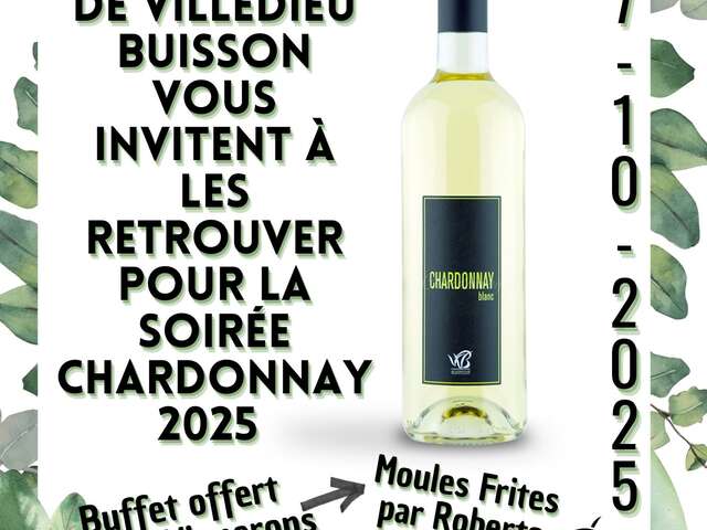 Soirée chardonnay - Cave des Vignerons de Villedieu Buisson