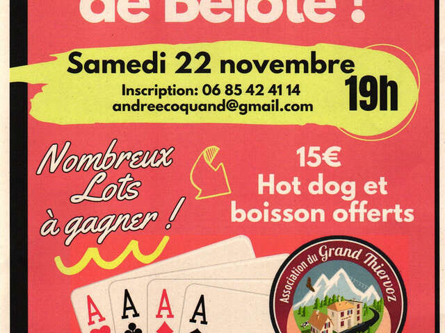 Concours de belote