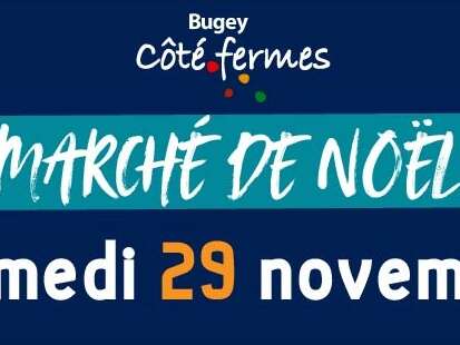 Marché de Noël à Bugey Côté Fermes