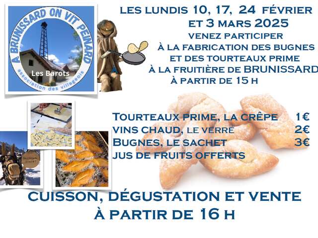 Fabrication de bugnes et de tourteaux prime !