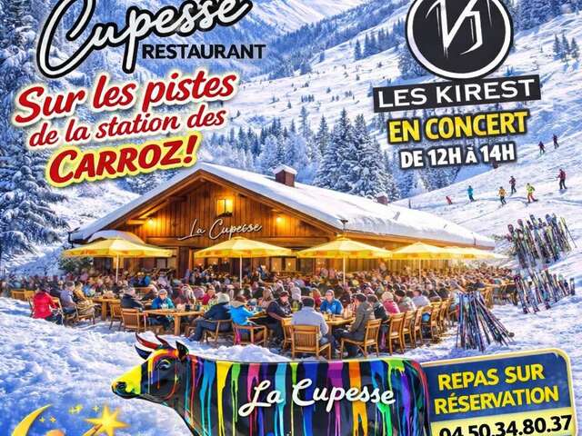 Les Kirest en concert à la Cupesse