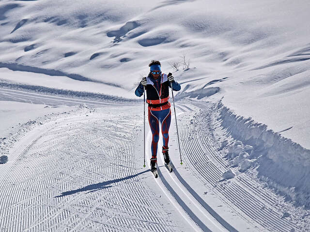 Ski de fond classique - cours pour les adultes